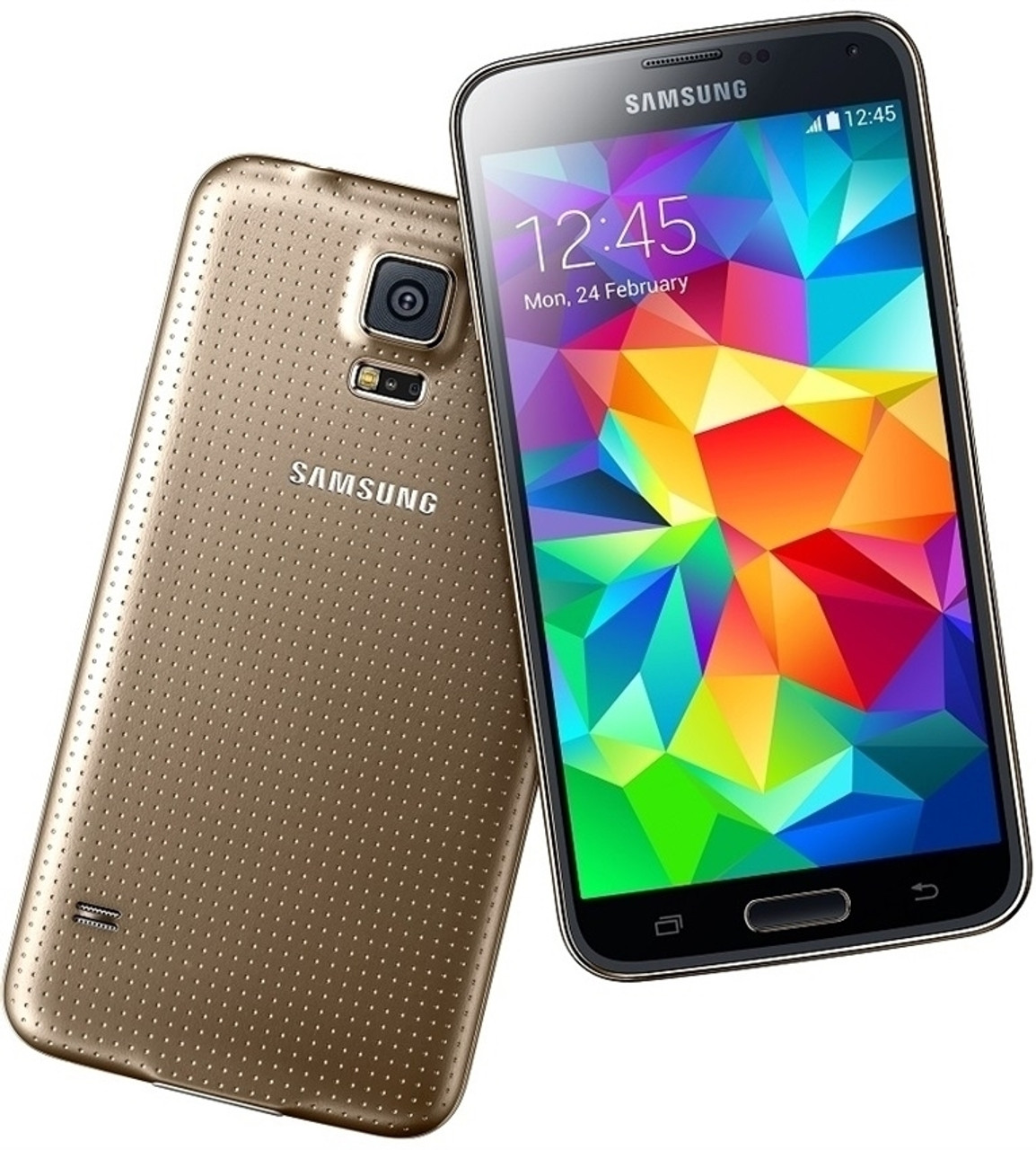 SAMSUNG GALAXY S5 G900T GOLD 4G LTE T-MOBILE UNLOCKED