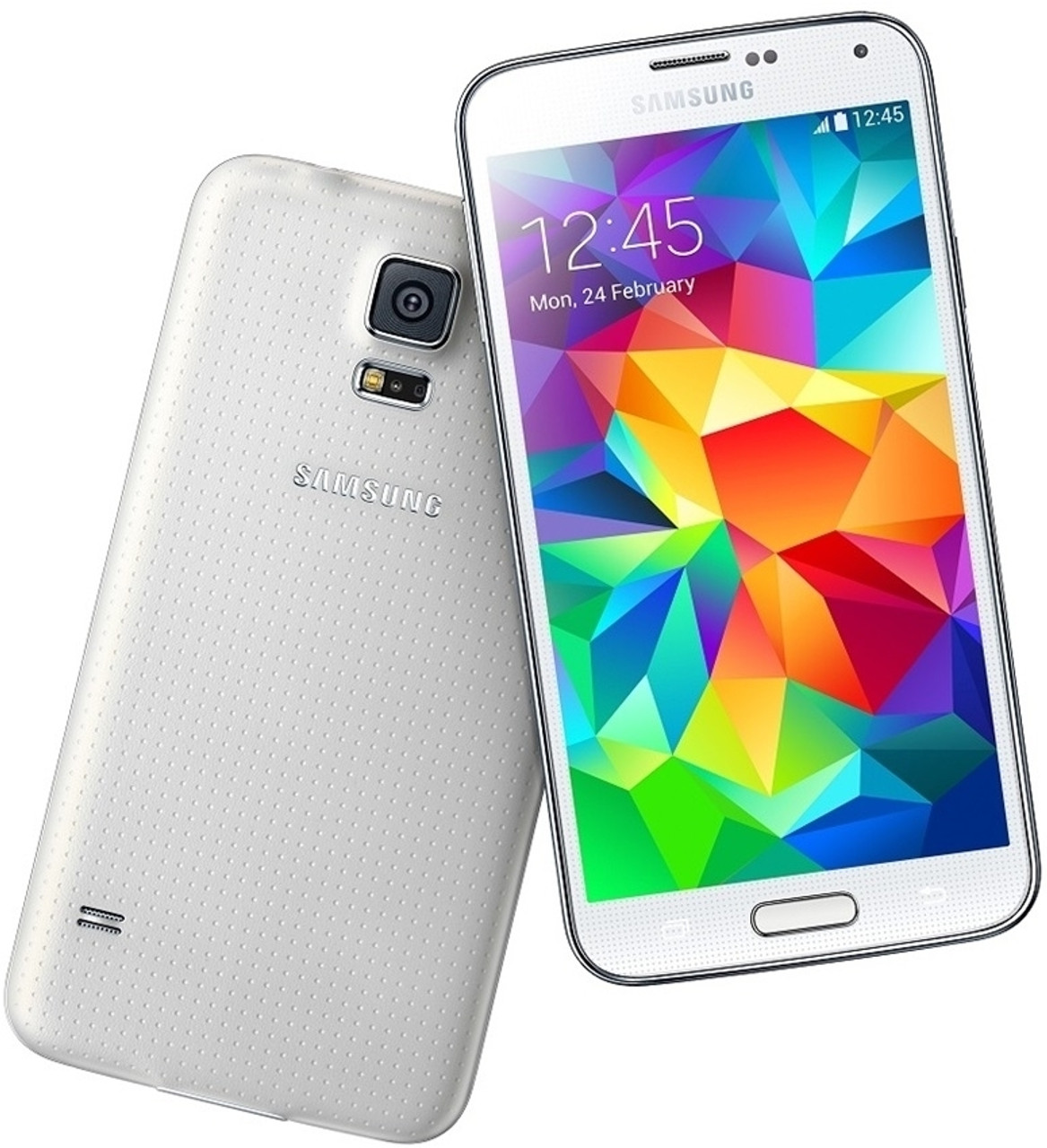 SAMSUNG GALAXY S5 G900V WHITE 4G LTE VERIZON / PAGEPLUS