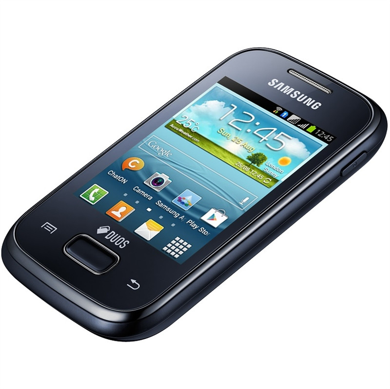 BRAND NEW SAMSUNG GALAXY Y PLUS S5303 BLACK DUAL-SIM
