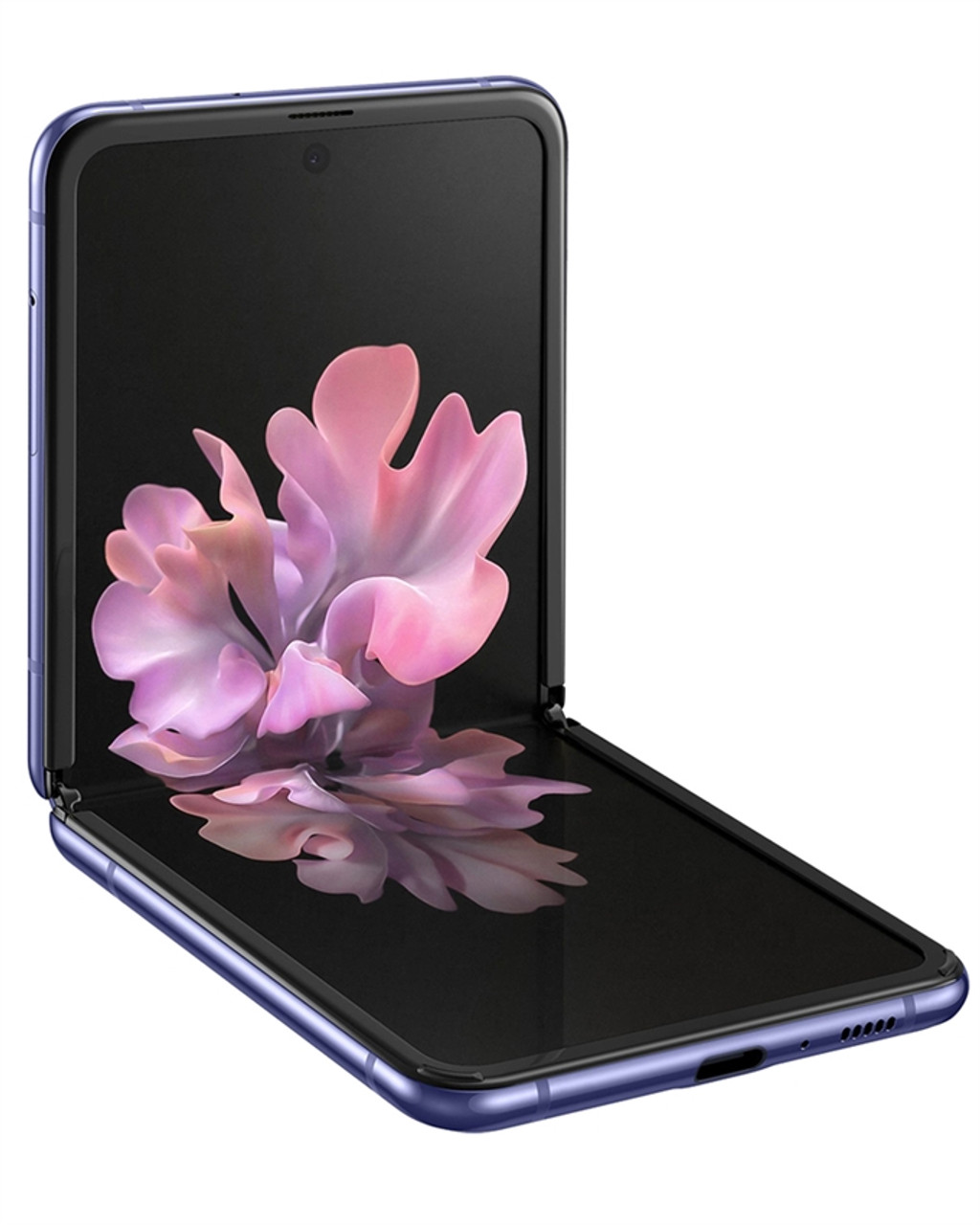SAMSUNG GALAXY Z FLIP PURPLE 256GB 4G LTE GSM UNLOCKED - FACTORY REFURBISHED