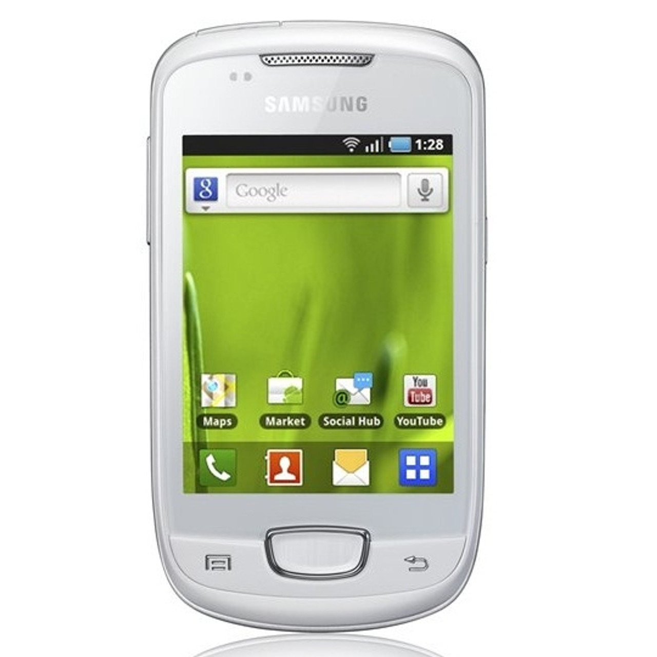 SAMSUNG S5570 GALAXY MINI WHITE ANROID 2.2 3G WI-FI 3.15 MEGAPIXEL GSM UNLOCKED WHOLESALE CELL PHONES   (WHOLESALE MINIMUM QTY 50 UNITS)