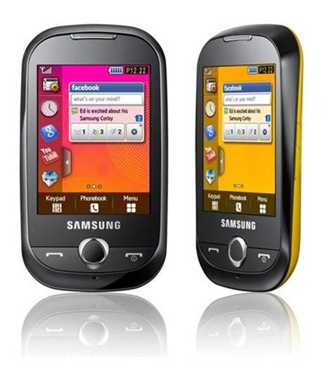 SAMSUNG CORBY GENIO S3650 TOUCHSCREEN YELLOW GSM UNLOCKED WHOLESALE CELL PHONES