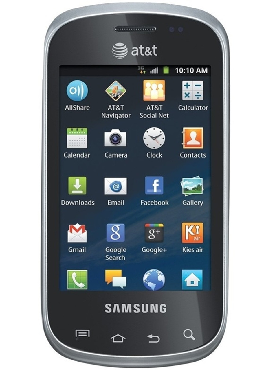 BRAND NEW SAMSUNG GALAXY APPEAL I827 SILVER SLIDE