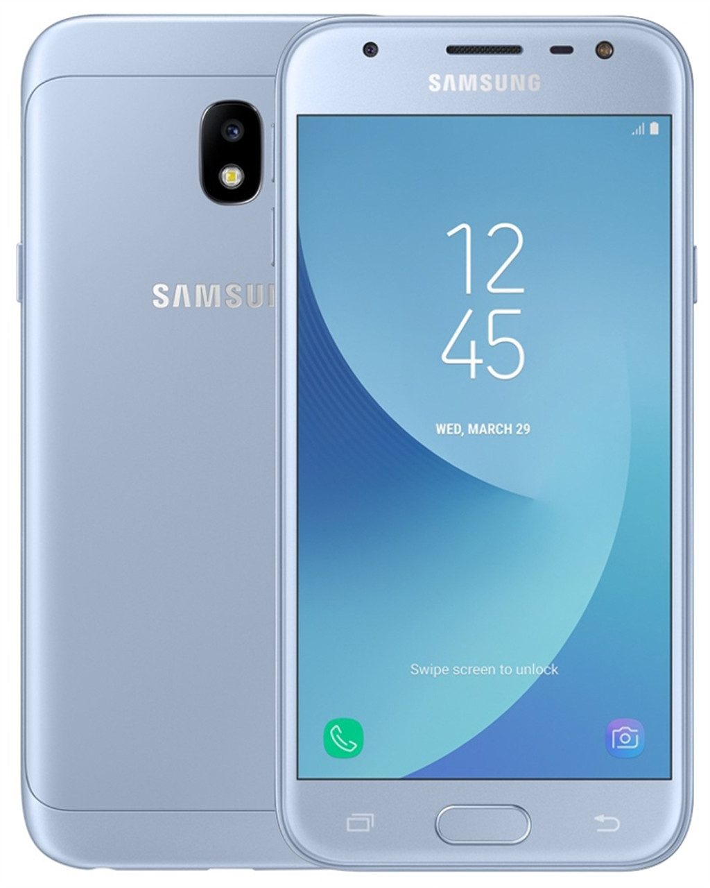 BRAND NEW SAMSUNG GALAXY J3 PRO 2017 DUOS J330FD BLUE 16GB 4G LTE GSM UNLOCKED