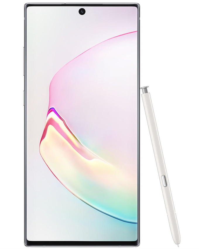 SAMSUNG GALAXY NOTE 10+ PLUS N975 AURA WHITE 4G LTE GSM UNLOCKED - A-STOCK
