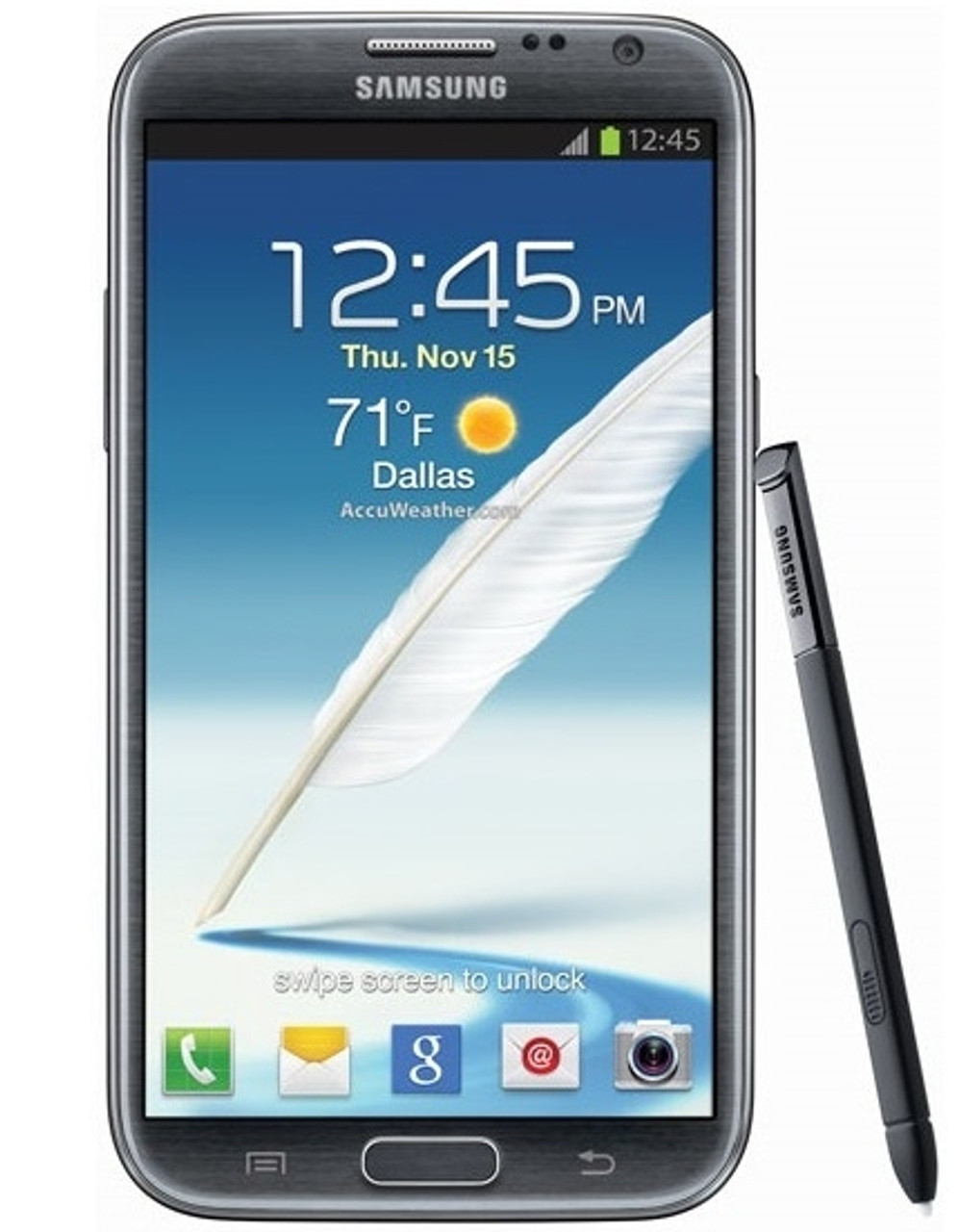 SAMSUNG NOTE II i317 GREY 4G LTE AT&T GSM UNLOCKED