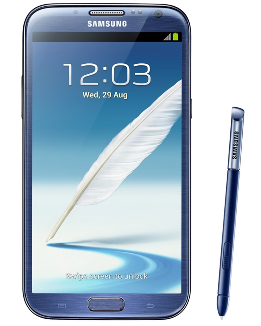 SAMSUNG GALAXY NOTE 2 N7105 BLUE 16GB 4G LTE GSM UNLOCKED - FACTORY REFURBISHED