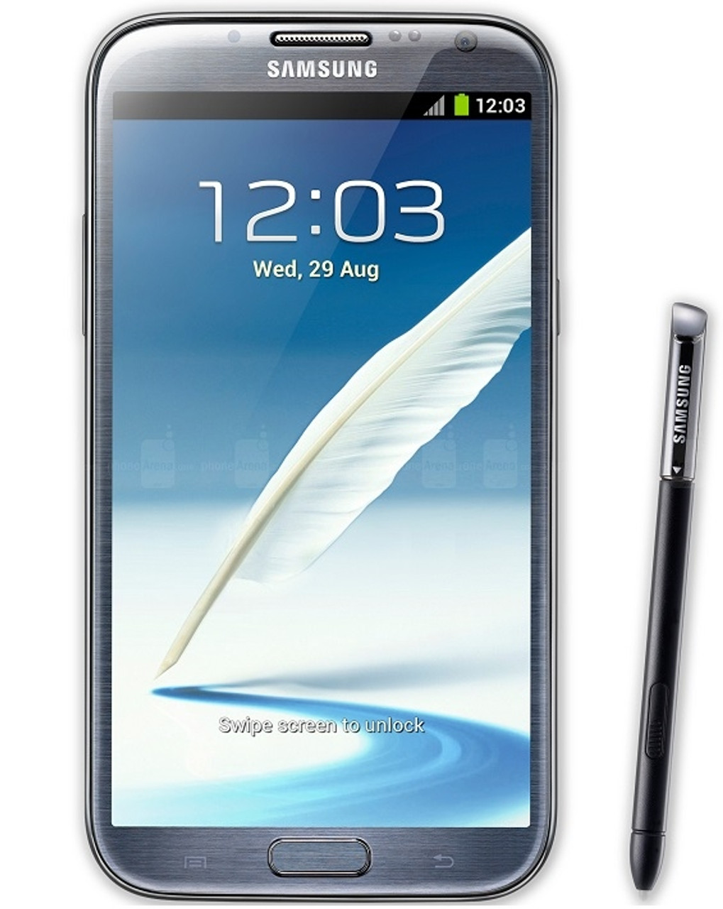 SAMSUNG NOTE II i605 BLUE 4G LTE VERIZON / PAGEPLUS LTE