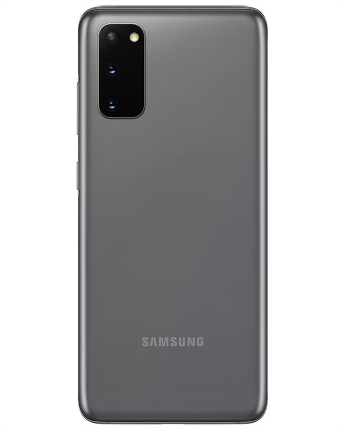 Wholesale Samsung Galaxy S20 G981U1 gray 128GB 5G unlocked C stock bulk smartphone back view