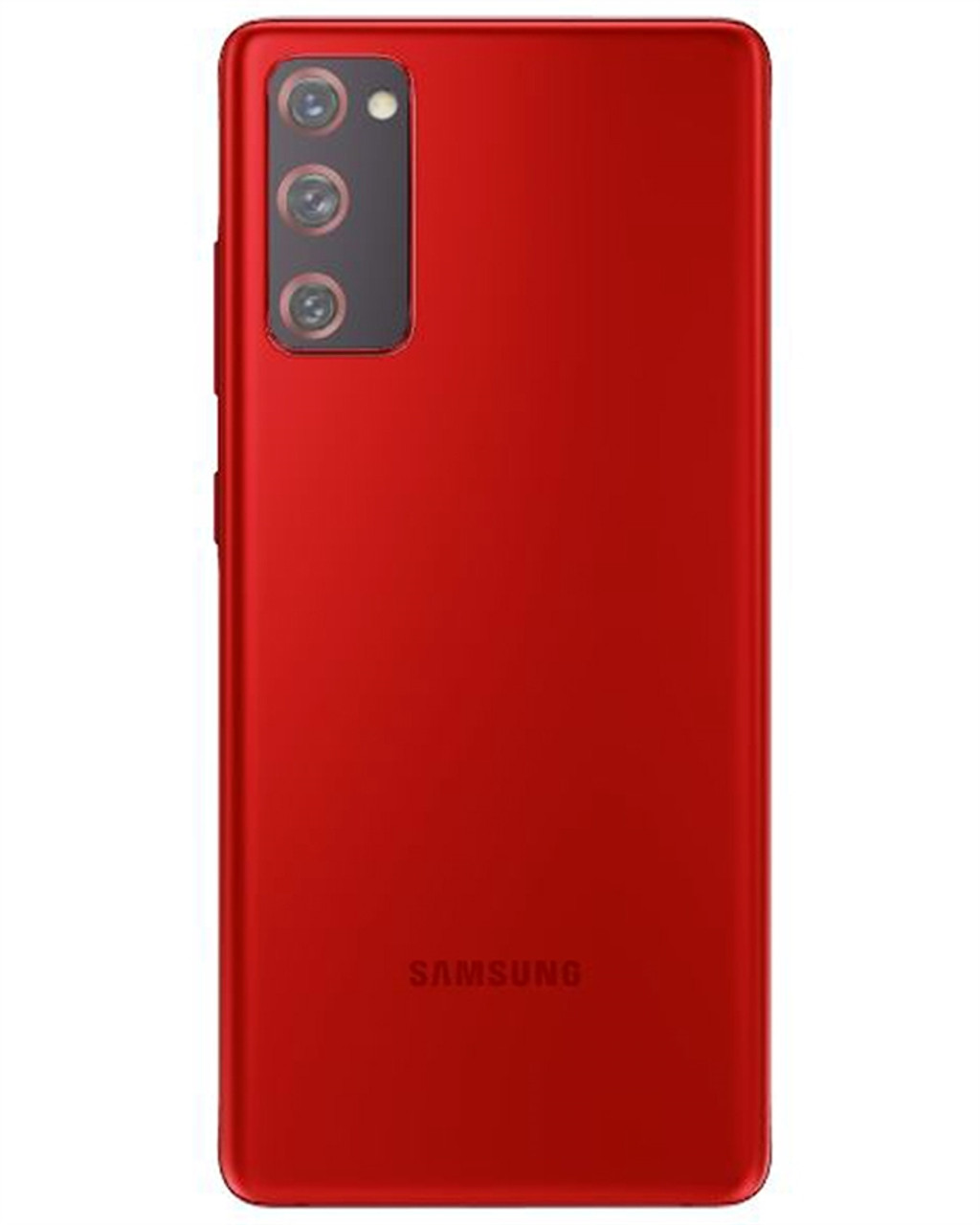 Wholesale Samsung Galaxy S20 FE G781U red 128GB 5G unlocked A/B stock bulk smartphone back view