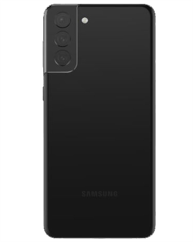 Wholesale Samsung Galaxy S21 Plus G996U black 128GB 5G unlocked C stock bulk smartphone back view
