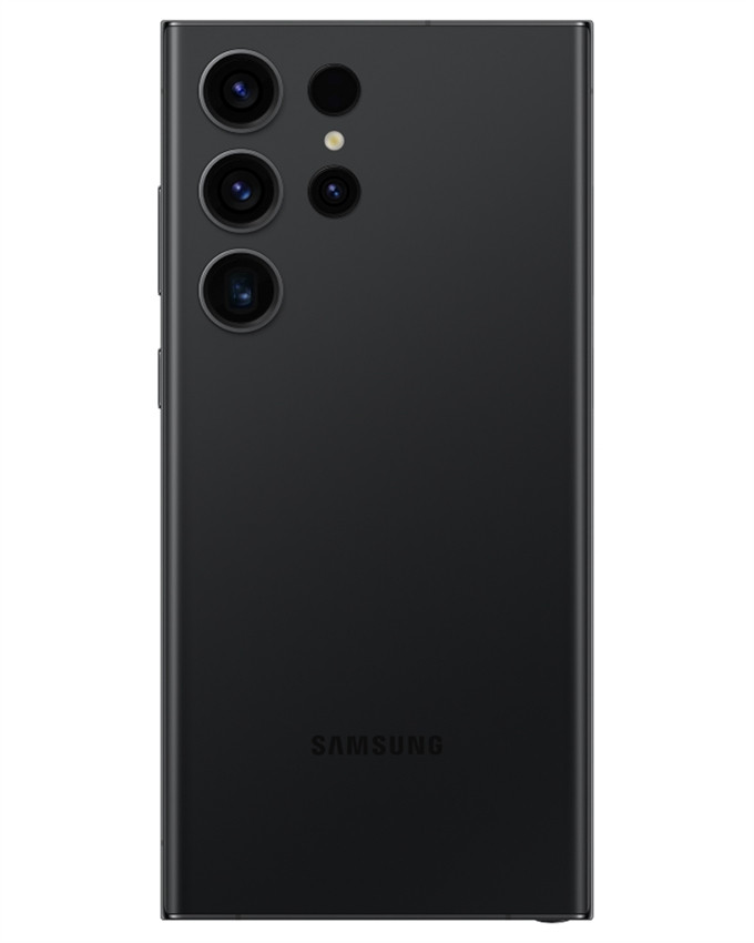 Wholesale Samsung Galaxy S23 Ultra Phantom Black 512GB unlocked bulk smartphone back view
