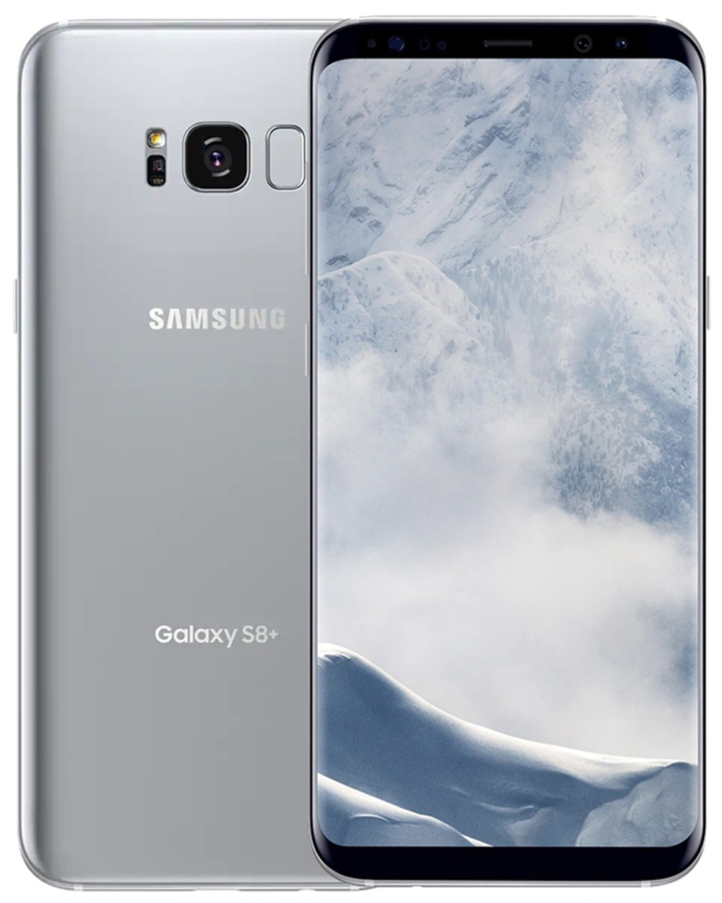 SAMSUNG GALAXY S8+ PLUS 64GB ARCTIC SILVER 4G LTE GSM UNLOCKED
