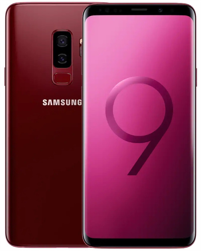 SAMSUNG GALAXY S9+ PLUS DUOS G965FD BURGUNDY RED 4GB 4G LTE GSM UNLOCKED