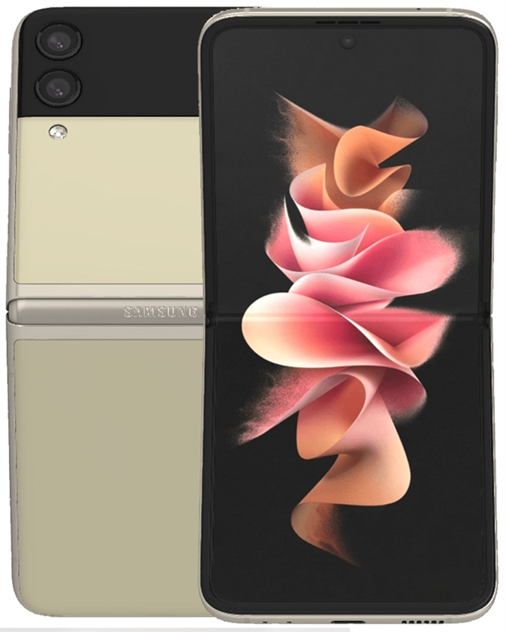 Galaxy - Galaxy Z Flip3 5G クリーム Galaxy Z Flip3 5G Cream - Buy | Samsung Jordan