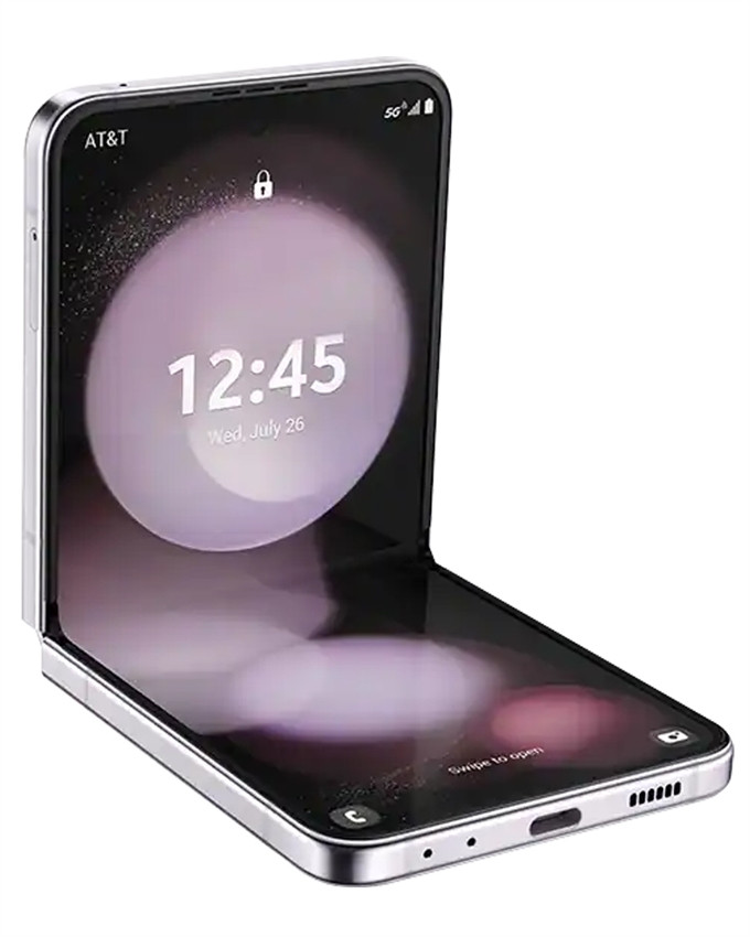 SAMSUNG GALAXY Z FLIP5 F731A PURPLE 256GB 5G GSM/CDMA UNLOCKED - A+ STOCK