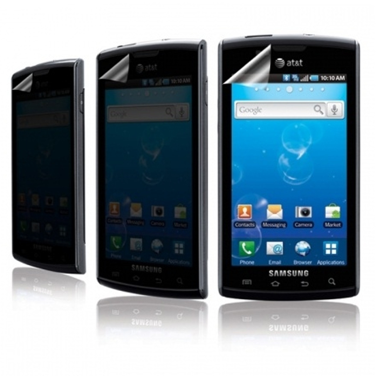SCREENWHIZ HD PRIVACY SCREEN PROTECTOR FOR SAMSUNG CAPTIVATE i897  WHOLESALE  RETAIL PACKAGE