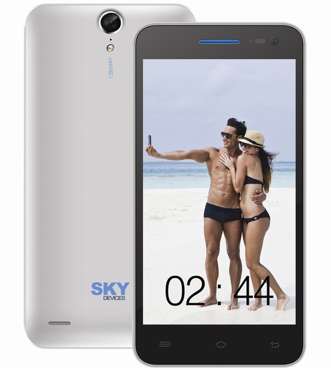 BRAND NEW SKY DEVICES 5.0S SILVER 4G 850/1700/1900