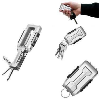 SWISSTECH TFCSCR-PS TRANSFORMER XI KEYCHAIN MULTI-TOOL  WITH FLASHLIGHT SCREWDRIVER WORK LIGHT LED WHOLESALE