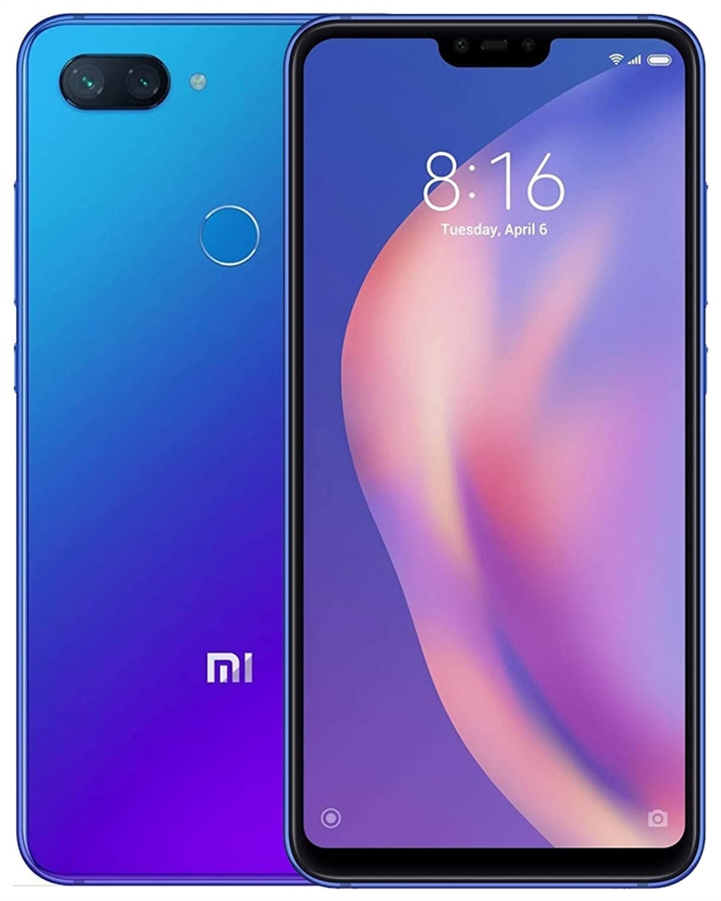BRAND NEW XIAOMI MI 8 LITE AURORA BLUE 64GB 4G LTE GSM UNLOCKED