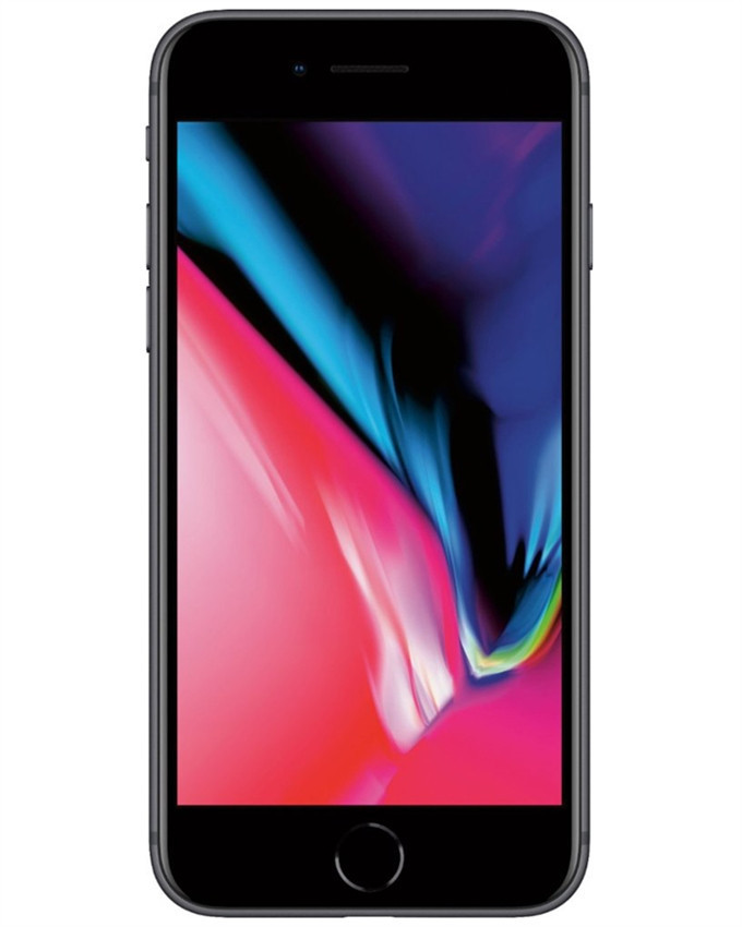 Bulk iPhone 8 space gray 128GB unlocked bulk smartphone front