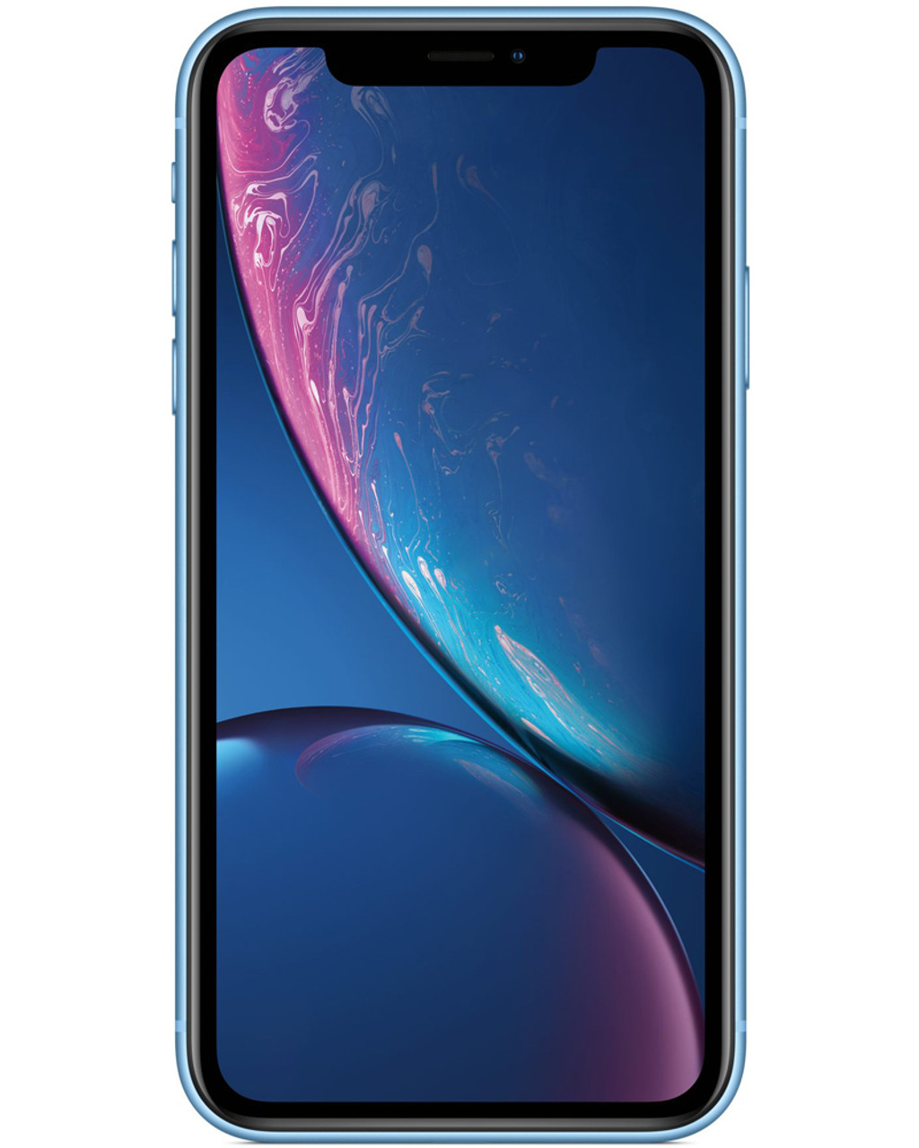Bulk iPhone XR blue 128GB unlocked bulk smartphone front