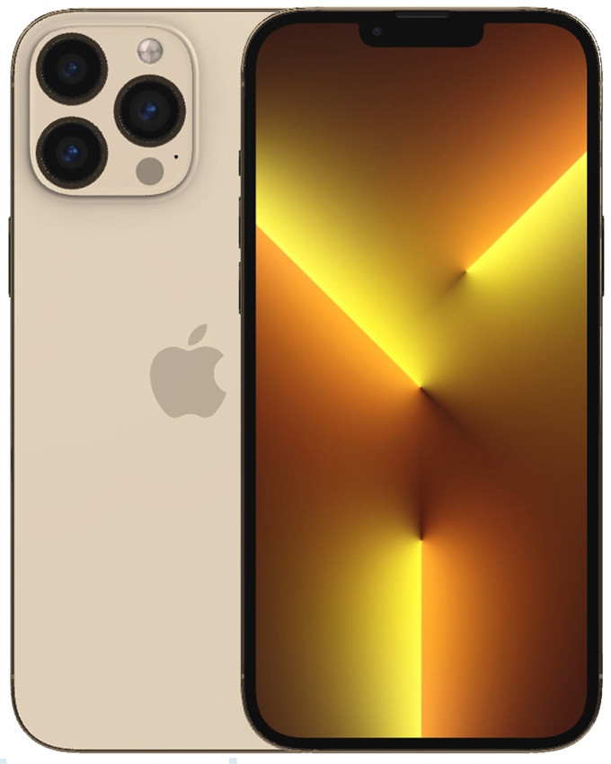 Bulk iPhone 13 Pro Max gold 128GB unlocked smartphone A+ stock