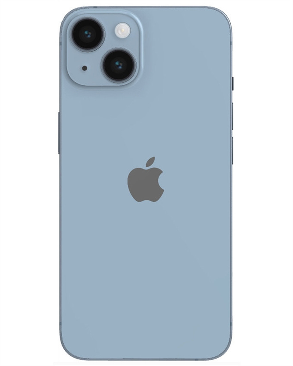 Bulk iPhone 14 Plus blue 256GB unlocked smartphone A+ stock back view