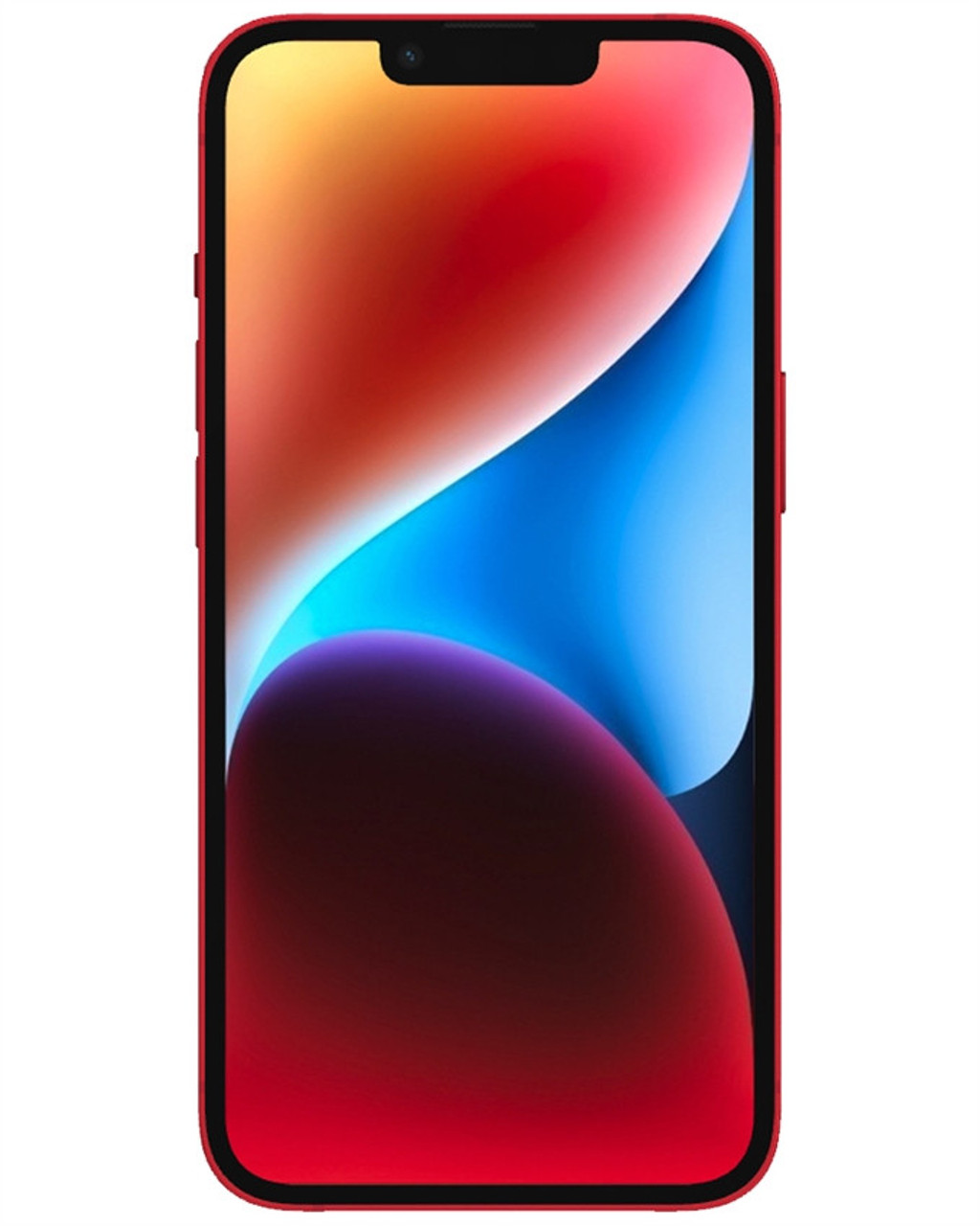 Bulk iPhone 14 Plus red 256GB unlocked smartphone A+ stock front view