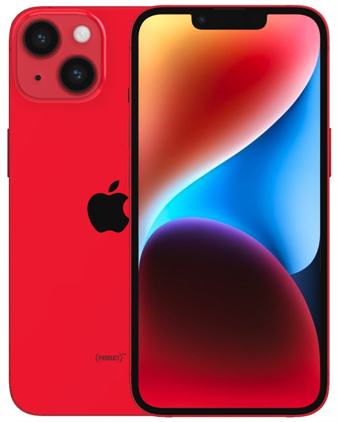 Bulk new iPhone 14 Plus red 256GB unlocked smartphone