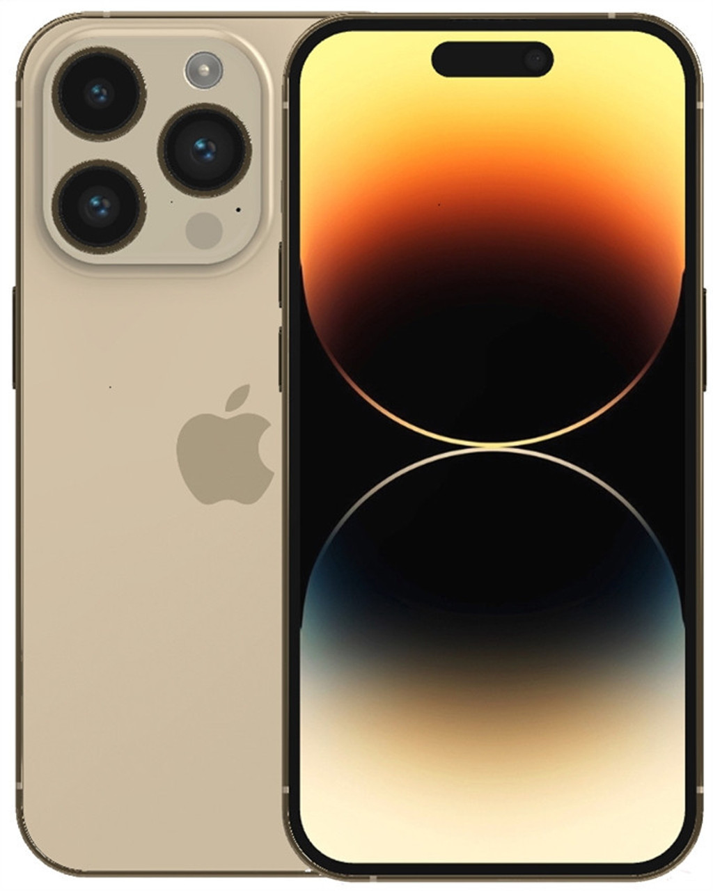 Bulk iPhone 14 Pro gold 256GB unlocked smartphone A+ stock