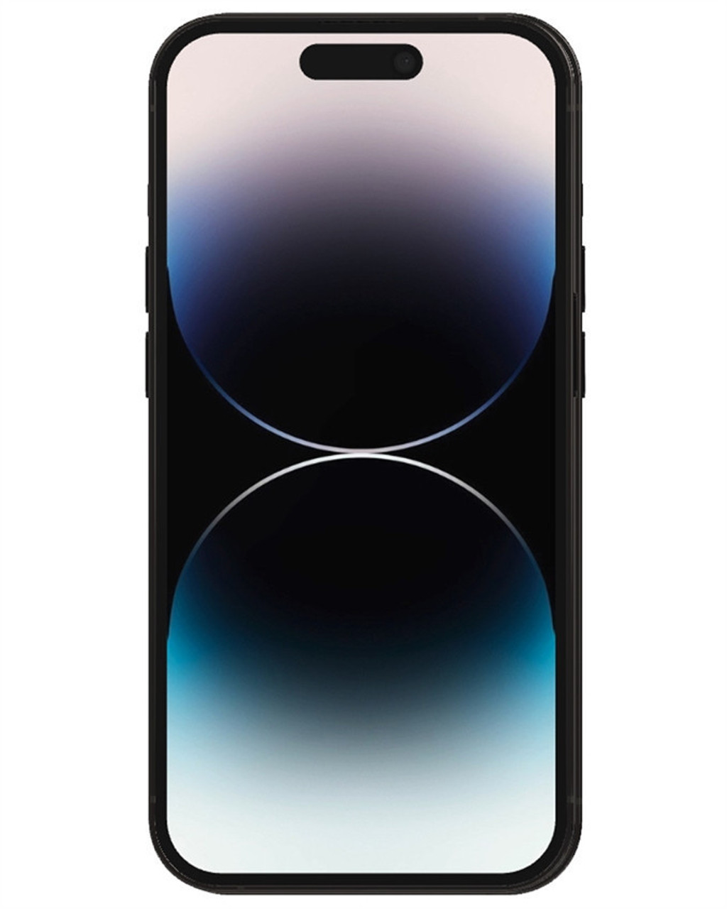 Bulk new iPhone 14 Pro Max space black 256GB unlocked smartphone front view