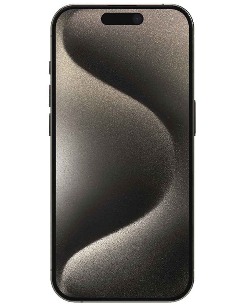 Wholesale iPhone 15 Pro natural titanium 256GB unlocked bulk smartphone New front view