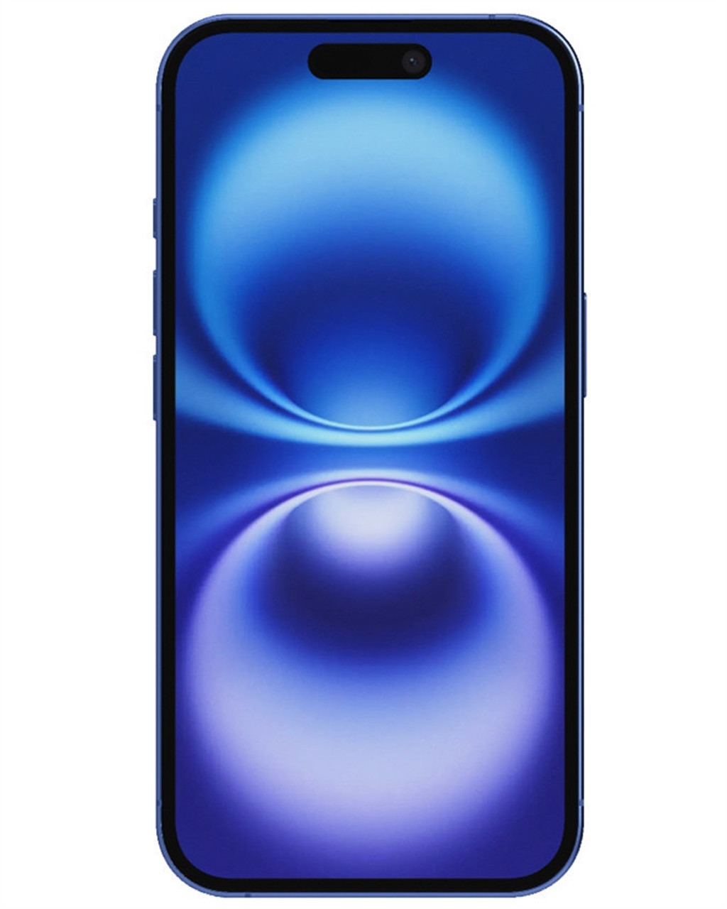 Wholesale iPhone 16 blue 256GB unlocked bulk smartphone A+ Stock front view