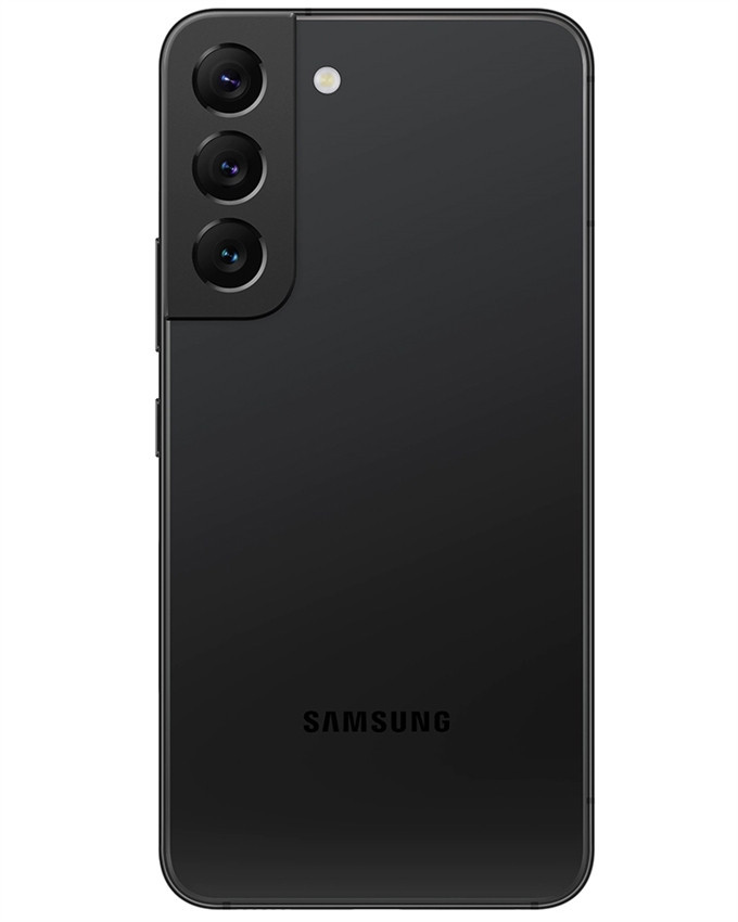Wholesale Samsung Galaxy S22 black 256GB unlocked A+ stock bulk smartphone - back view