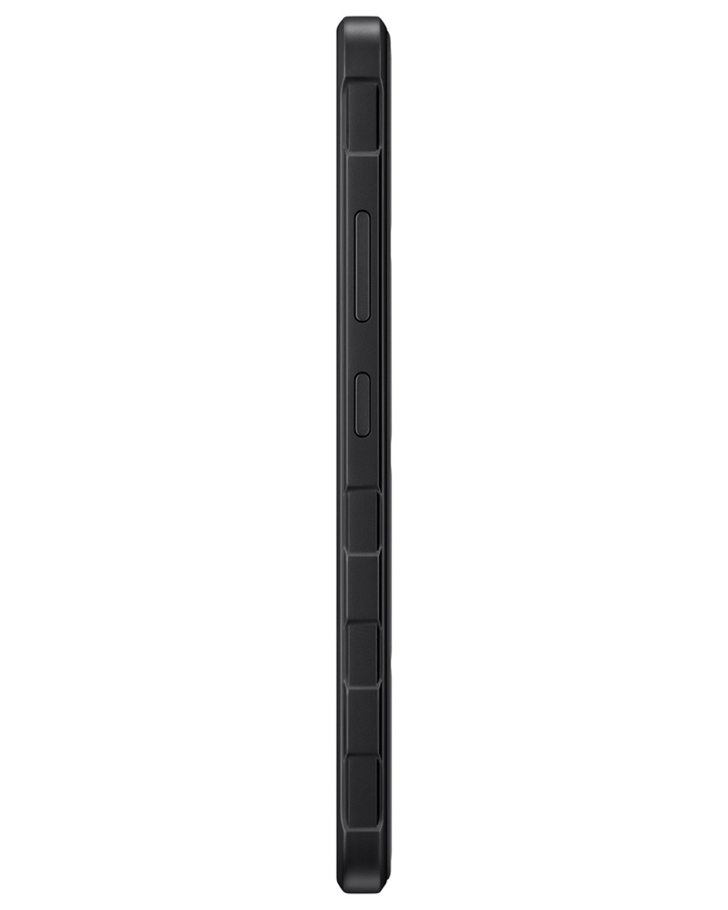 Wholesale Samsung Galaxy XCover 7 black 64GB unlocked bulk smartphone side view