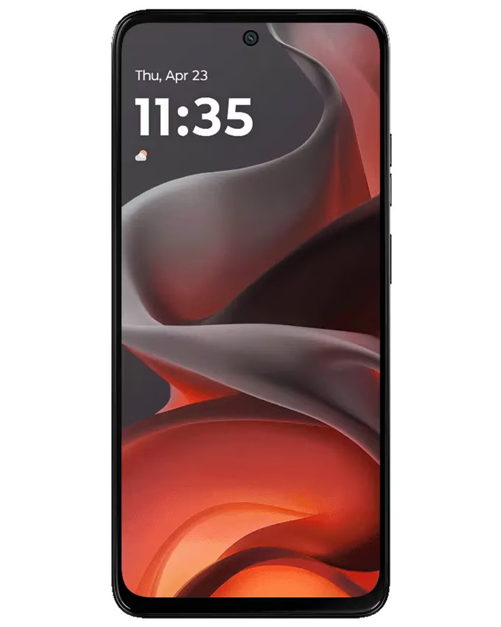 Wholesale Motorola G15 gray 128GB unlocked bulk smartphone front view A+ stock