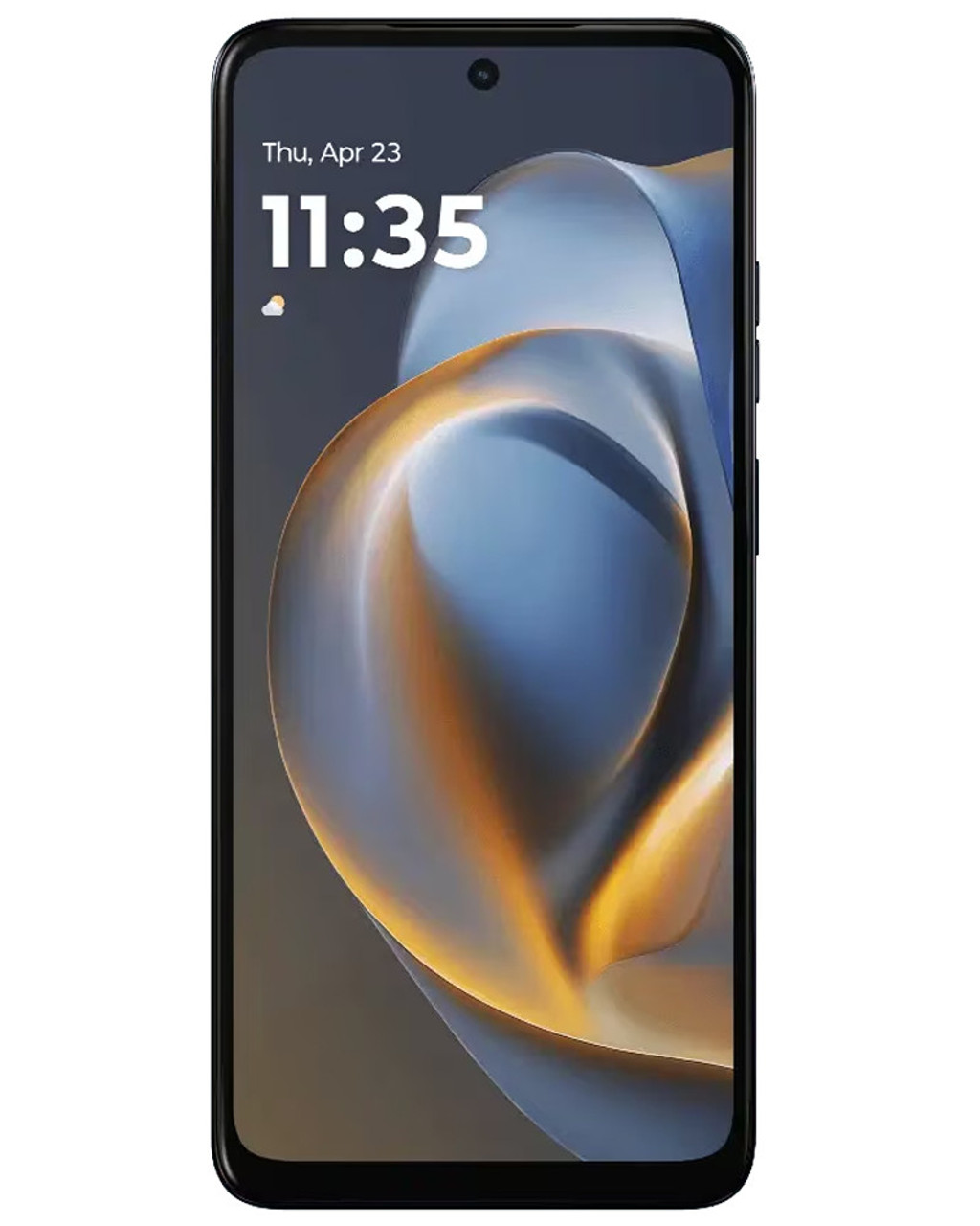 Wholesale Motorola G05 blue 64GB unlocked bulk smartphone front view A+ stock