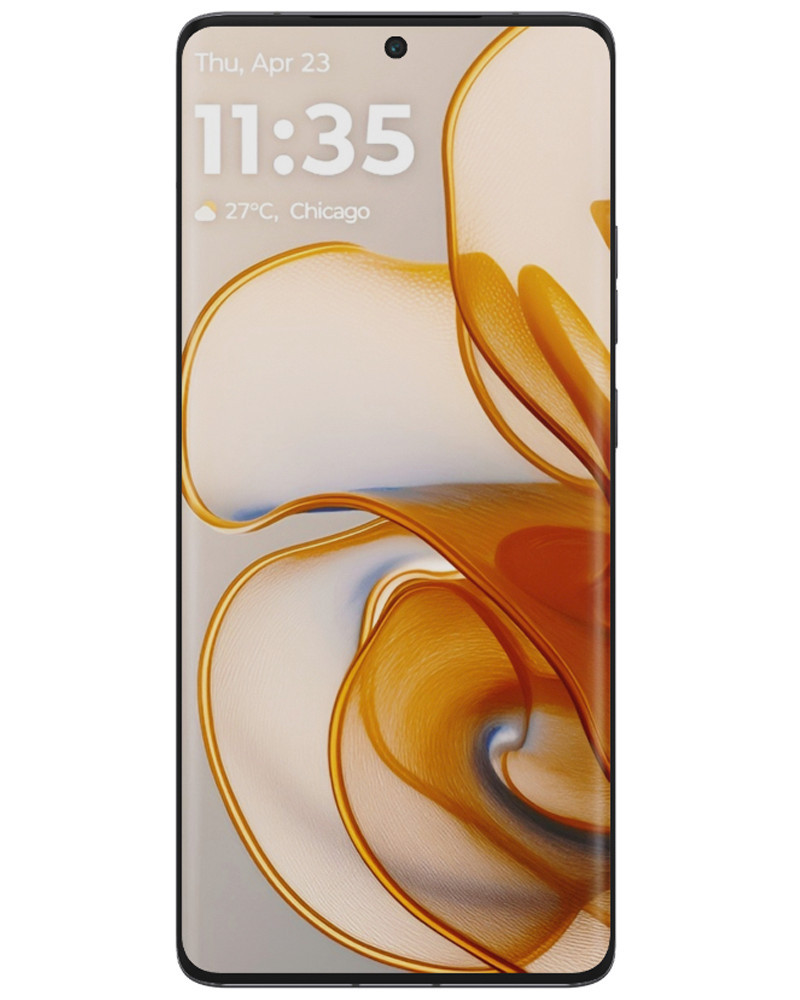 Front view of Bulk Motorola Edge 50 256GB 5G unlocked A+ stock bulk phone