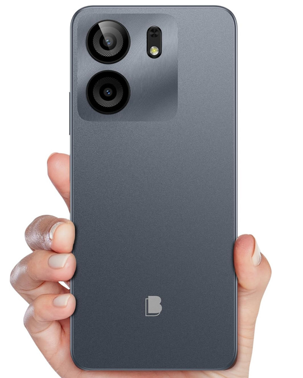 Bulk BLU F5 gray 128GB 5G unlocked A+ stock wholesale smartphone back view