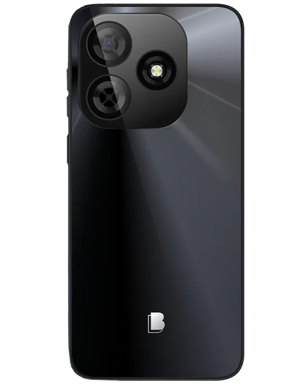 Bulk BLU G65L black 128GB 4G LTE unlocked A+ stock wholesale smartphone back view