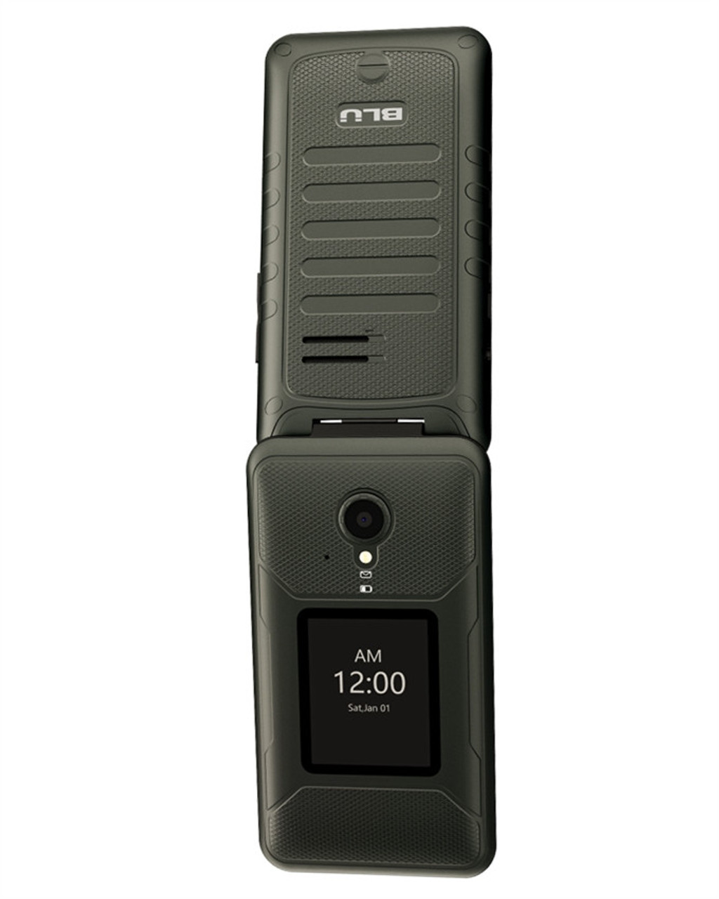 Wholesale BLU Tank Flip T0100UU bronze 4GB 4G LTE unlocked A+ stock bulk phone flip view