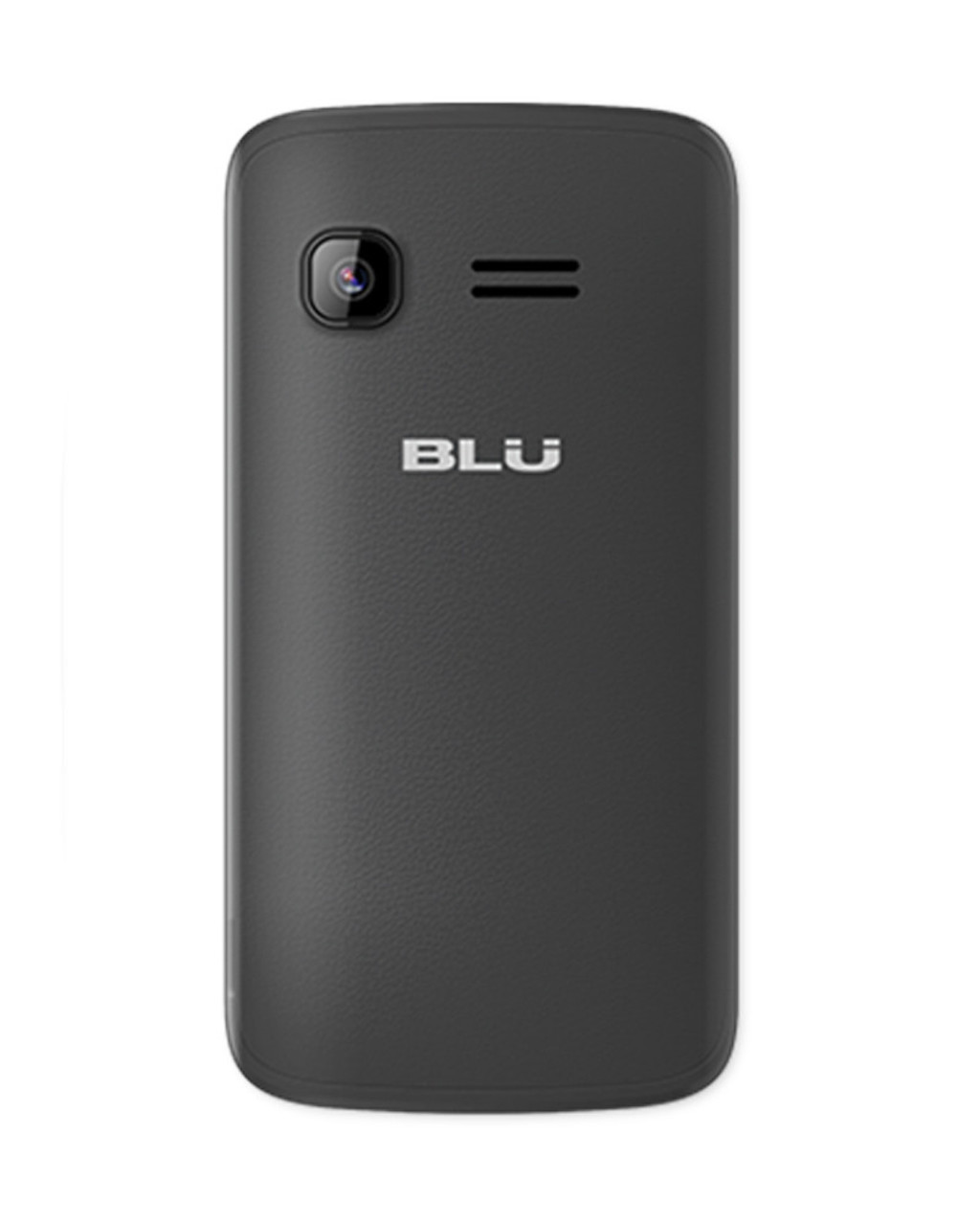 Bulk BLU Zoey Flex black 2G unlocked A+ stock bulk flip phone back view