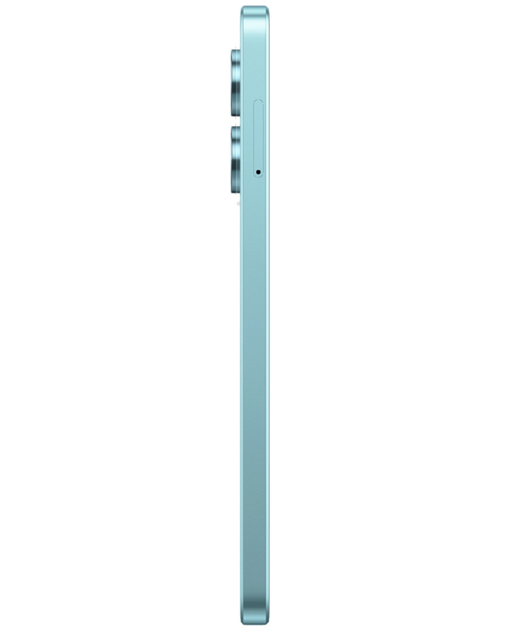 Bulk Xiaomi Redmi Note 13 teal 128GB 5G unlocked A+ stock wholesale smartphone side view