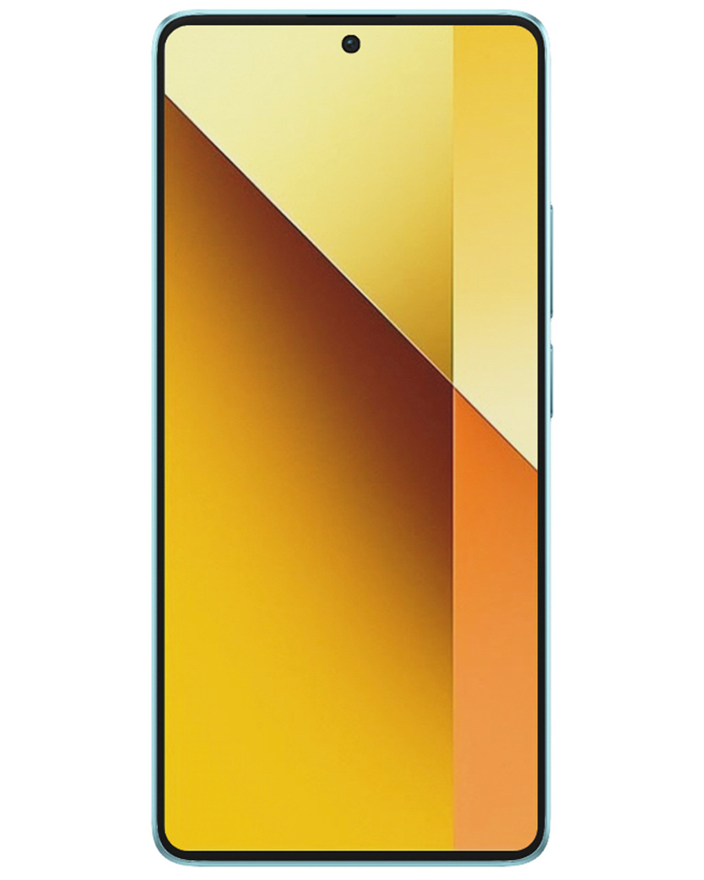 Bulk Xiaomi Redmi Note 13 teal 128GB 5G unlocked A+ stock wholesale smartphone front view