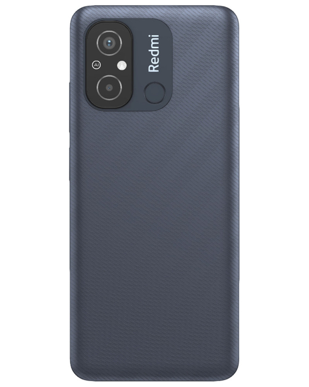 Bulk Xiaomi Redmi 12C gray 64GB 4G LTE unlocked A+ stock bulk smartphone back view