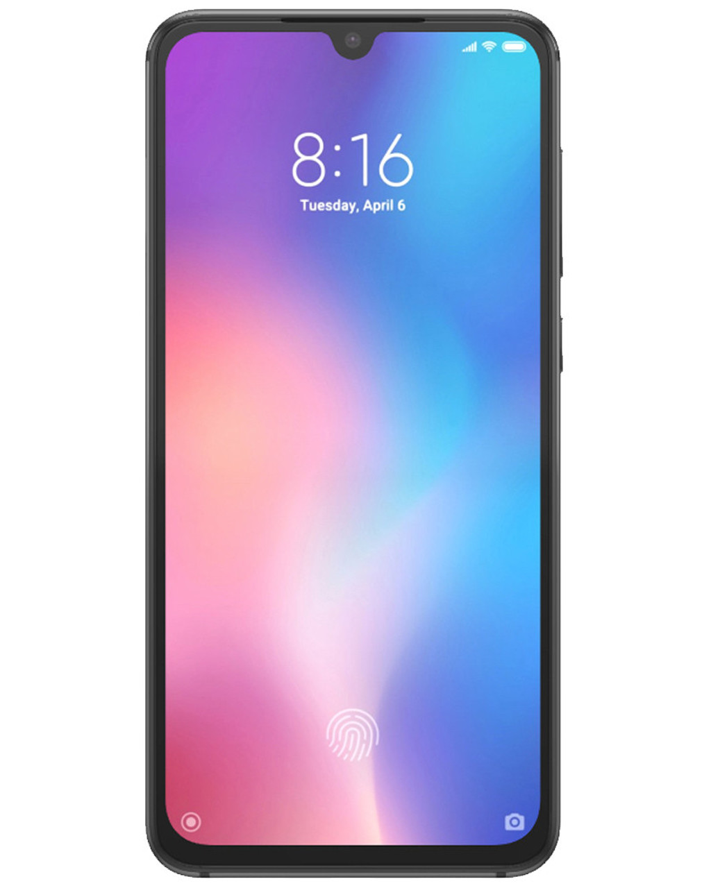 Bulk Xiaomi Mi 9 SE gray 64GB 4G LTE unlocked A+ stock bulk smartphone front view