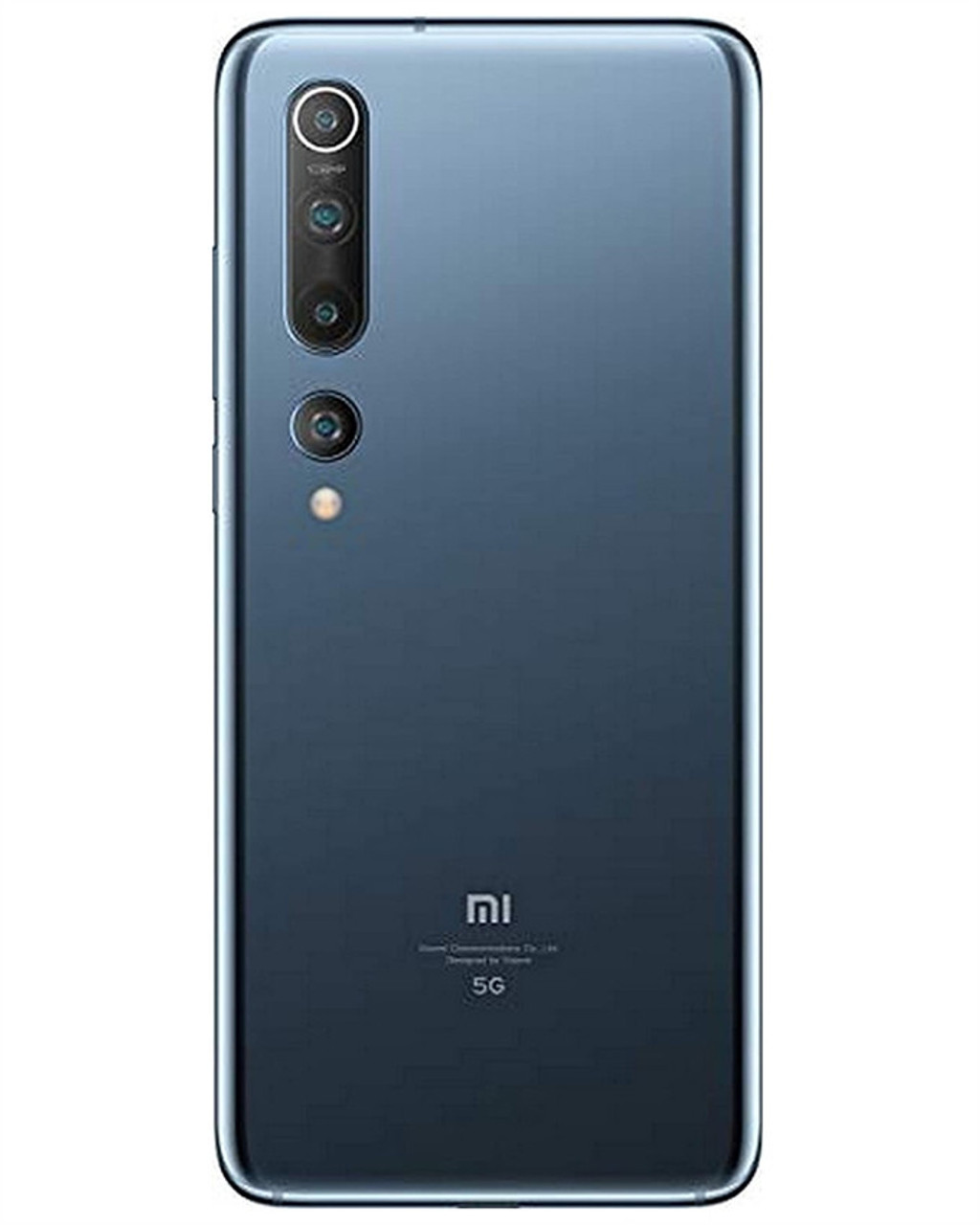 Bulk Xiaomi Mi 10 twilight gray 128GB 5G unlocked A+ stock bulk smartphone back view