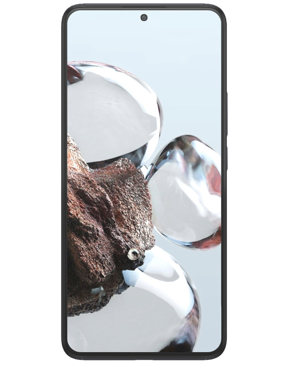 Bulk Xiaomi 12T black 128GB 5G unlocked A+ stock bulk smartphone front view