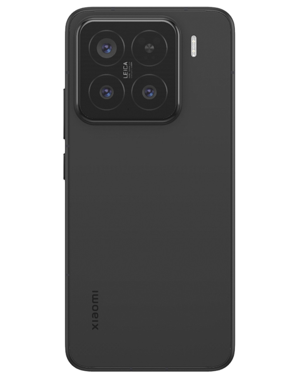 Wholesale Xiaomi 15 black 256GB 5G unlocked A+ stock bulk smartphone back view